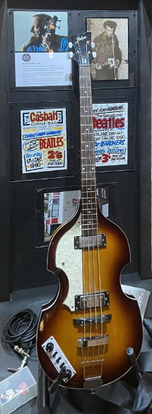 Chas bass at Roag's Museum